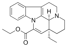 Chemical structure of Vinpocetine
